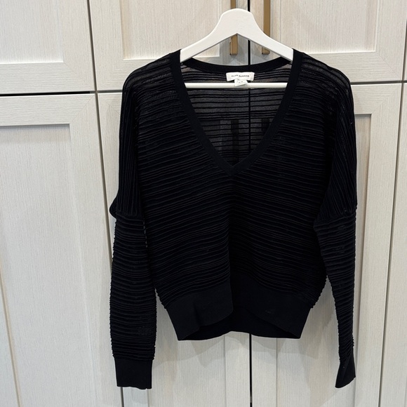 Club Monaco Tops - Club Monaco Black Knit Top